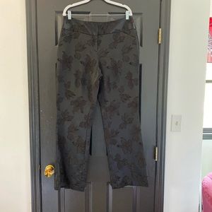 5/$25 - Black Satin Pants - Size 12
